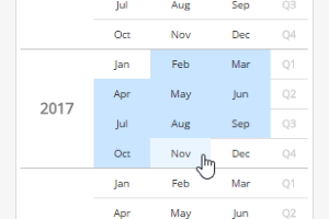 Cx Month Picker