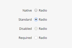 Cx Radio Button